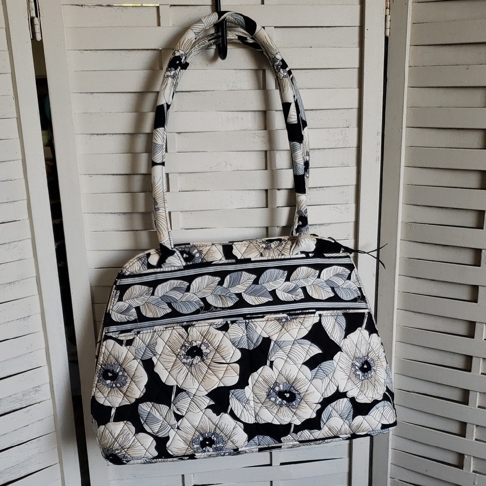 Vera Bradley Floral Black and White Women's Bag